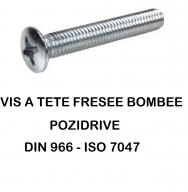 VIS A SIX PANS CREUX  ( BTR / ALLEN )
